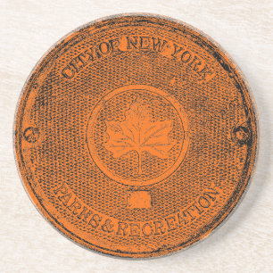 Central Park NYC Zandsteen Onderzetter