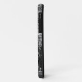 Central Park: Poet's Walk in de zomer zwart-wit Case-Mate iPhone Case (Achterkant/links)