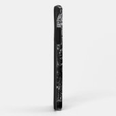 Central Park: Poet's Walk in de zomer zwart-wit Case-Mate iPhone Case (Achterkant/rechts)