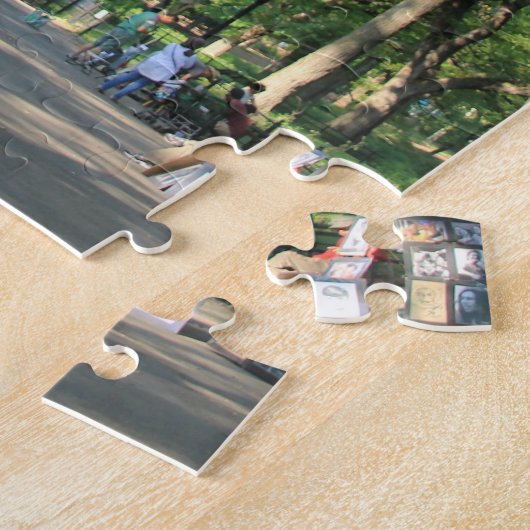 Central Park: Poetsloopbaan in de zomer Legpuzzel (Zijkant)