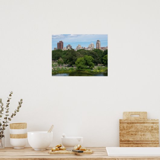 Central Park Poster (Keuken)