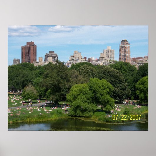 Central Park Poster (Voorkant)
