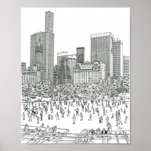 Central Park Poster (Voorkant)