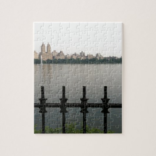 Central Park Reservoir, New York City NYC Foto Legpuzzel (Verticaal)