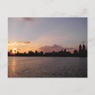 Central Park Reservoir, NYC Briefkaart