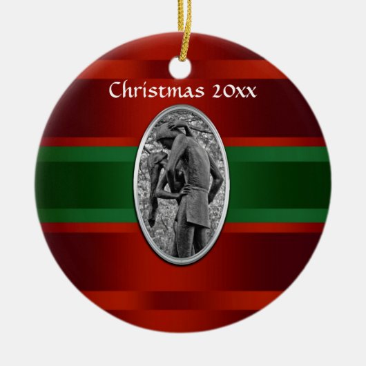 Central Park Romeo & Juliet Xmas #3 Keramisch Ornament (Voorkant)