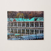 Central Park Rowboot Restaurant Boathouse Legpuzzel (Horizontaal)