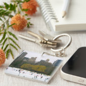 Central Park Skating Rink New York City Sleutelhan Sleutelhanger (Voorkant Rechts)