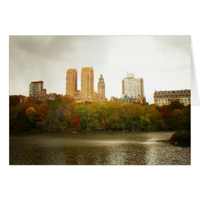Central Park Skyline, New York City (Voorkant Horizontaal)