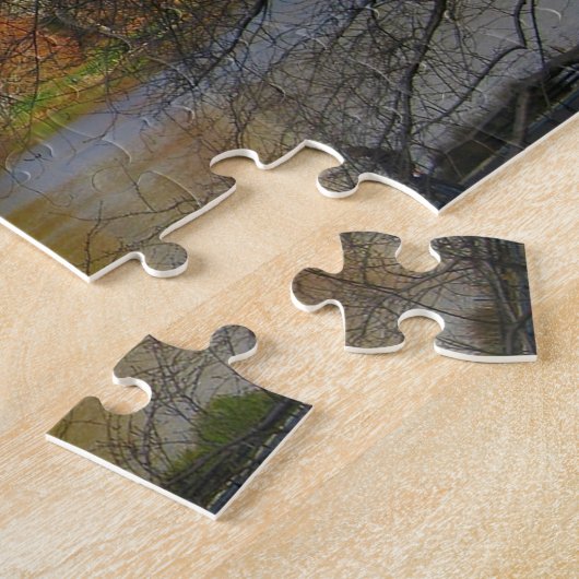 Central Park Skyline New York. Legpuzzel (Zijkant)