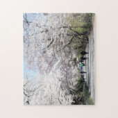 Central Park Spring Cherry Blossom New York NYC Legpuzzel (Verticaal)