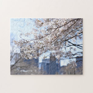 Central Park Spring Chery Blossom New York City Legpuzzel