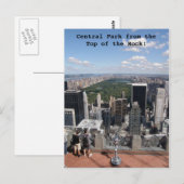 Central Park Uitzicht Briefkaart (Voorkant / Achterkant)
