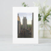 Central Park Uitzicht olieverfstijl Kaart (Staand voorkant)
