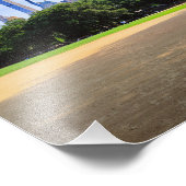 Central Park View – New York City Skyline Photogra Foto Afdruk (Hoek)