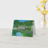 Central Park wenskaart Kaart (Gele Bloem)