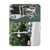 Central Park West NYC Boxing Flyer Magneet (Verticaal)