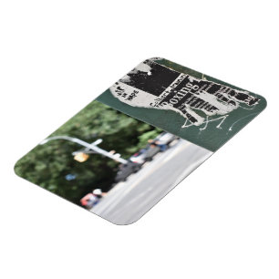 Central Park West NYC Boxing Flyer Magneet