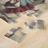 Central Park, winter. De skatvijver. New York Legpuzzel (Zijkant)