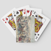 Central Park, winter. De skatvijver. New York Pokerkaarten (Achterkant)