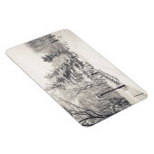 Central Park Winter Path - New York City Magneet (Rechterzijde)