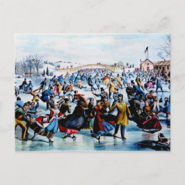 Central Park Winter Postcard Briefkaart