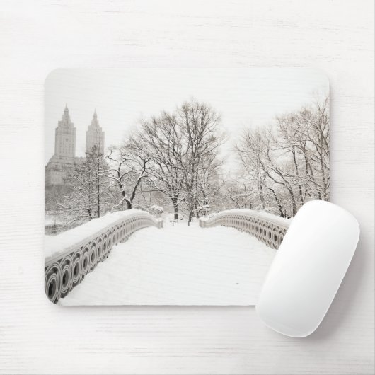 Central Park Winter Romance - Bodembrug Muismat (Met muis)