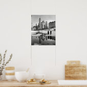 Central Park Winter Scene, 1933.  foto Poster (Keuken)