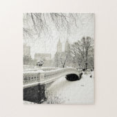 Central Park Winter - Sneeuwbrug Legpuzzel (Verticaal)