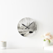 Central Park Winter - Sneeuwbrug Ronde Klok (Huis)