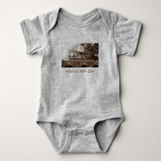 Central Park Zoo Baby Kruiper Romper (Voorkant)