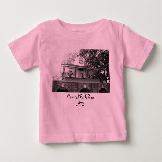 Central Park Zoo Infant's T-shirt (Voorkant)