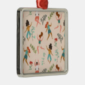 Central Park Zumba Metalen Ornament (Rechts)