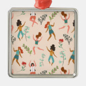 Central Park Zumba Metalen Ornament (Voorkant)