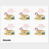 Central Perk vakantie Mok | Christmas Gift Label (Vel)