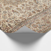 Central Persia Dusty Blue Tan  Cadeaupapier (Hoek)