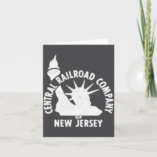 Central Railroad Of New Jersey _1 Kaart (Voorkant)
