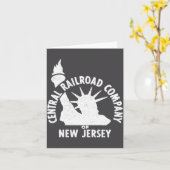 Central Railroad Of New Jersey _1 Kaart (Gele Bloem)