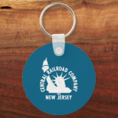 Central Railroad Of New Jersey _1  Sleutelhanger (Voorkant)