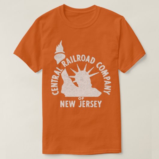 Central Railroad of New Jersey T-shirt (Design voorkant)
