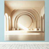 Central Sphere Composition Canvas Afdruk (Insitu (Houten vloer))