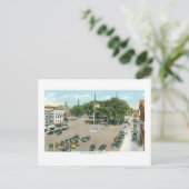 Central Square, Keene, New Hampshire Briefkaart (Staand voorkant)