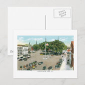 Central Square, Keene, New Hampshire Briefkaart (Voorkant / Achterkant)