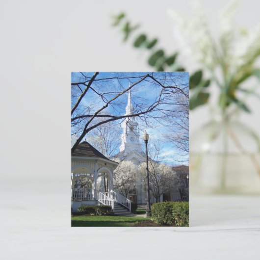 Central Square, Keene, NH 1 Briefkaart (Staand voorkant)