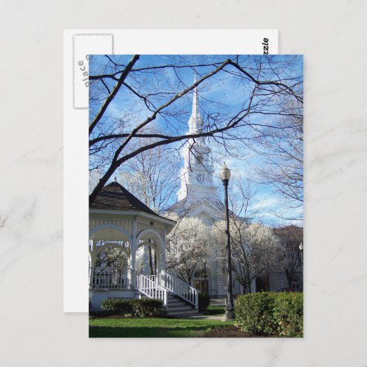 Central Square, Keene, NH 1 Briefkaart (Voorkant / Achterkant)