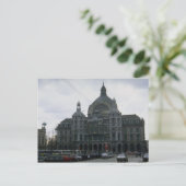 Central Station", Antwerpen, België Briefkaart (Staand voorkant)