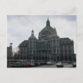 Central Station", Antwerpen, België Briefkaart (Voorkant)