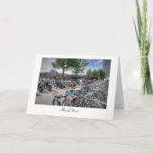 Central Station Bicycle Park - Hartelijk dank Bedankkaart (Voorkant)