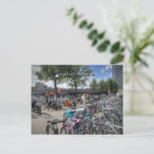 Central Station Bicycle Park, Sights of Amsterdam Briefkaart (Staand voorkant)