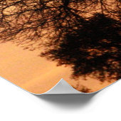 Central Texas Sunset Poster (Hoek)